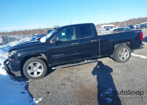 2017 Chevrolet Silverado 1500 Custom из США, поврежденный, VIN 1GCVKPEC8HZ310044